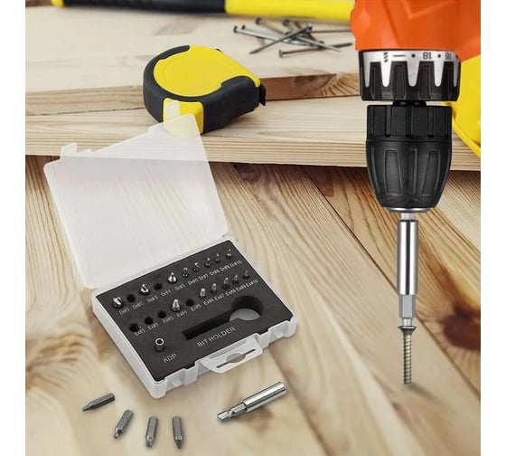 Изображение товара Экстракторы для выкручивания сломанных саморезов и болтов Vitatools набор 20 шт. с кейсом ekstraktory-nabor-20sht