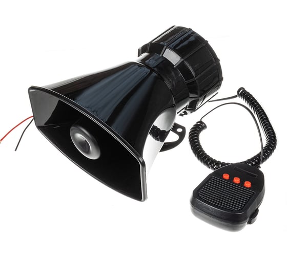 Изображение товара Сирена 3х тональная SKYWAY с громкоговорителем 12В S07601048