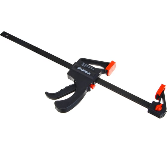 Изображение товара Струбцина универсальная ЕРМАК F-образная, 450x630x65, пластиковый корпус 631-009