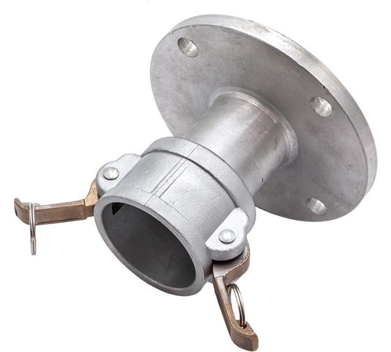 Изображение товара Камлок алюминиевым с фланцем HIMPT FC-200 2" (50 мм) 00-00007411