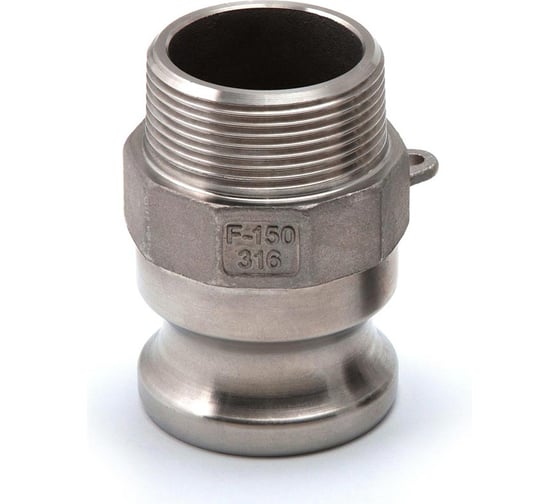 Изображение товара Камлок из нержавеющей стали HIMPT F-150 1 1/2" (38 мм) 00028008283