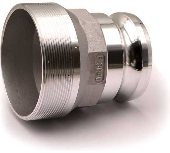 Изображение товара Камлок переходной алюминиевый HIMPT F-3040 (ПАПА 75мм + нар. резьба 100мм) 3" х 4" 00-00012287