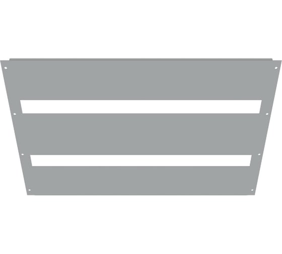 Изображение товара Пластрон EKF PROxima FORT высотой 500мм, под 2 уровня модульного автоматического выключателя, для шкафа 600мм, 3 штуки FMP5060