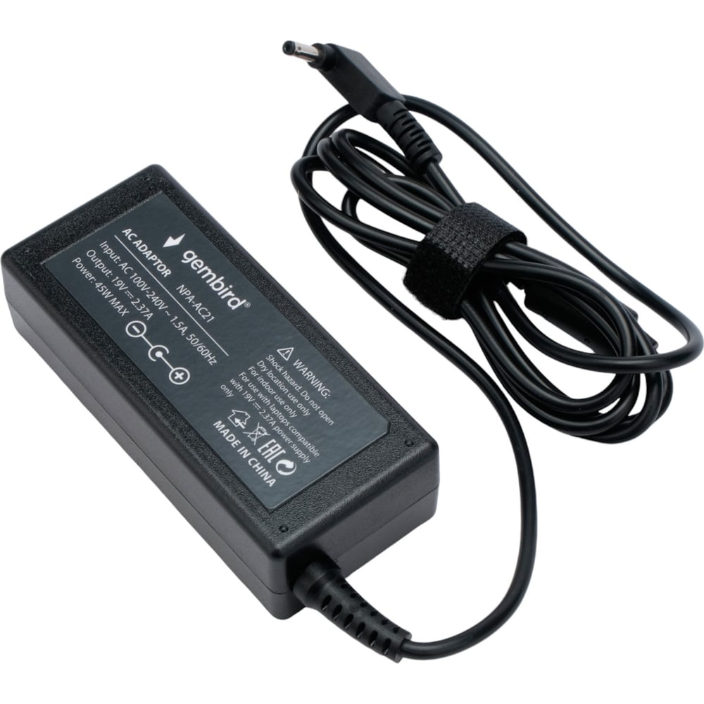 Изображение товара Блок питания для ноутбуков Asus 19V 2.37A 45W с разъемом 4.0x1.35 мм