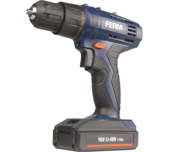 Изображение товара Аккумуляторная дрель-шуруповерт FERM CDM1120