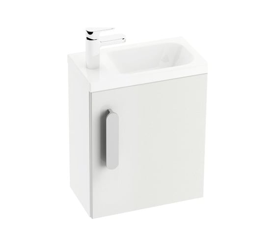 Изображение товара Дверь тумбы под умывальник Ravak SD 400 Chrome L белая X000000540