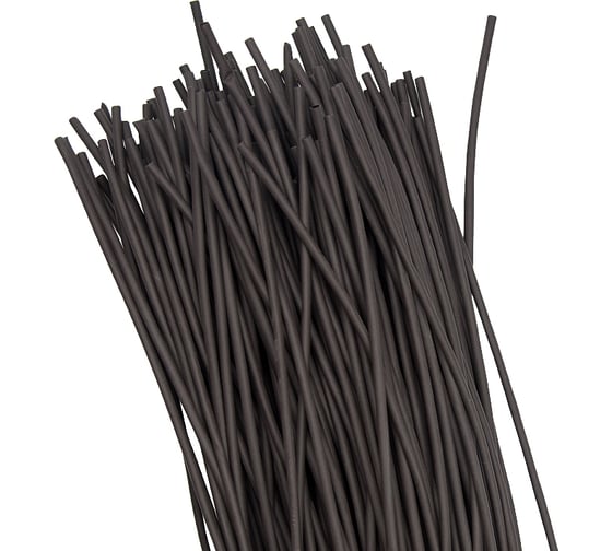 Изображение товара Термоусаживаемая трубка EKF PROxima ТУТ нг, 50/25, черная, в отрезках по 1м tut-50-b-1m