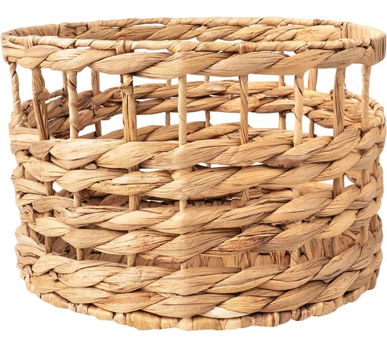Изображение товара Корзина для хранения Natural House Борнео, Д320 Ш320 В200, натуральный, Sun-03 M