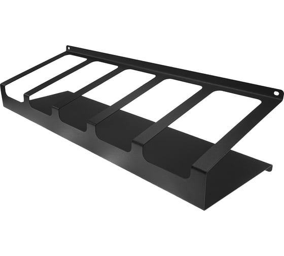 Изображение товара Держатель для хранения моторных масел EMBODIMENT настенный, черный EMB-WOCAN-S-B