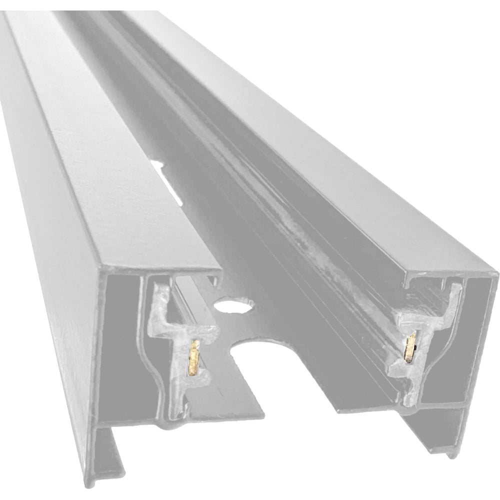 Изображение товара Шинопровод однофазный П-образный truEnergy алюминиевый 2 метра