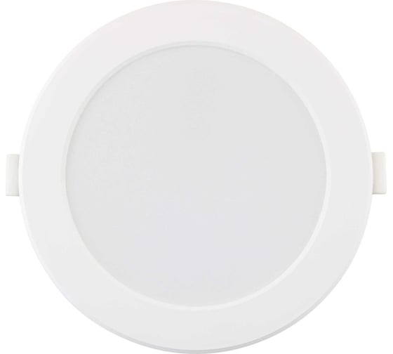 Изображение товара Светильник светодиодный ультратонкий truEnergy круг 20W 4000K 1600Lm D222мм пластик белый 10084