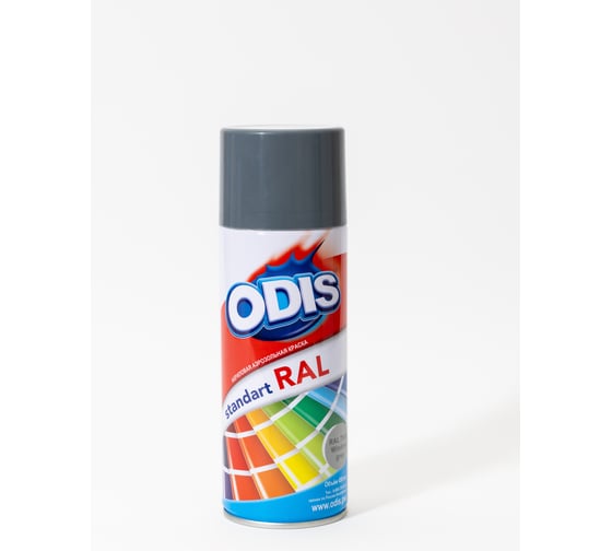 Изображение товара Краска-спрей ODIS standart RAL серое окно 7040ral
