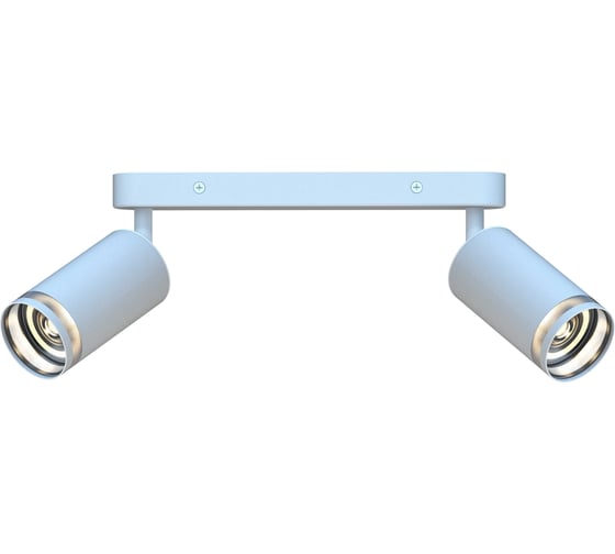 Изображение товара Светильник накладной двойной поворотный truEnergy под лампы 2xGU10 круг белый металл 21365