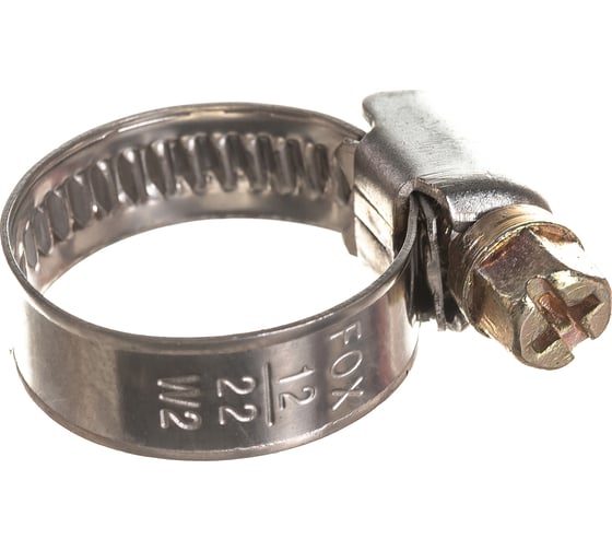 Изображение товара Хомут Novocraft винт, нерж., D12х22 мм, шир. 9 мм, 7/8", 100 шт. 121-09W022 CM