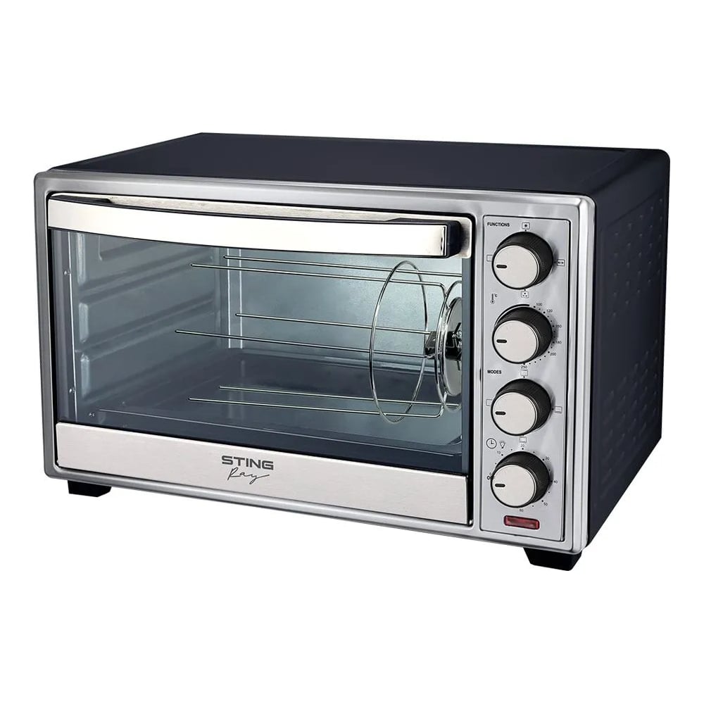 Изображение товара Духовой шкаф мини-печь STINGRAY ST-EO121A черный 42 л конвекция вертел