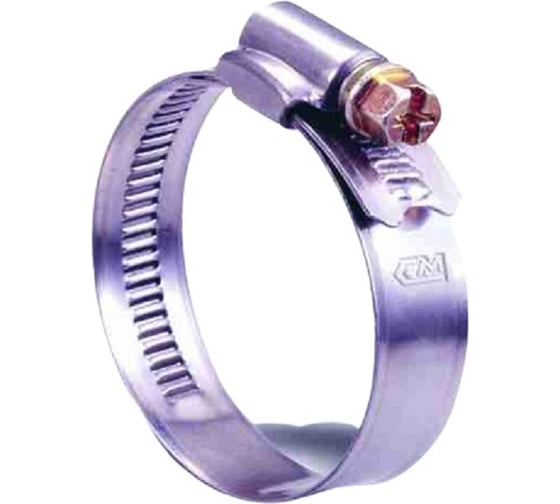 Изображение товара Хомут Novocraft винт, нерж., D 40 х 60 mm, box 50 шт., шир. 9 mm 122-09W060 CM