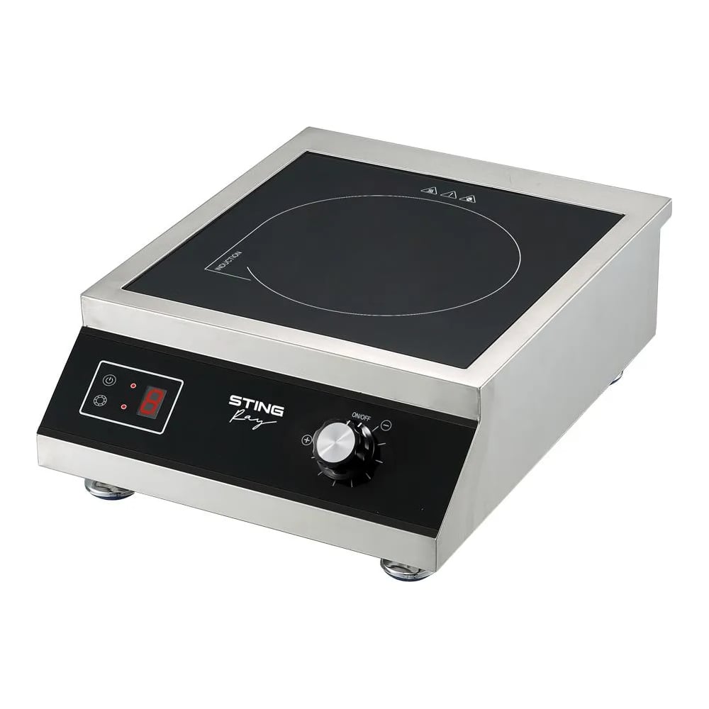 Изображение товара Электрическая индукционная плита STINGRAY ST-HP3514A с сенсорным управлением и мощностью 6000 Вт
