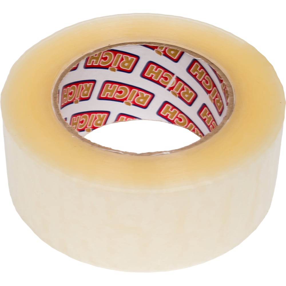 Изображение товара Прозрачная упаковочная лента RICH 48 мм х 200 м - надежное решение для упаковки