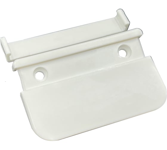 Изображение товара Ручка для балконной двери пластиковая АБС Левша белая, 2 шт. У1-0372.Б