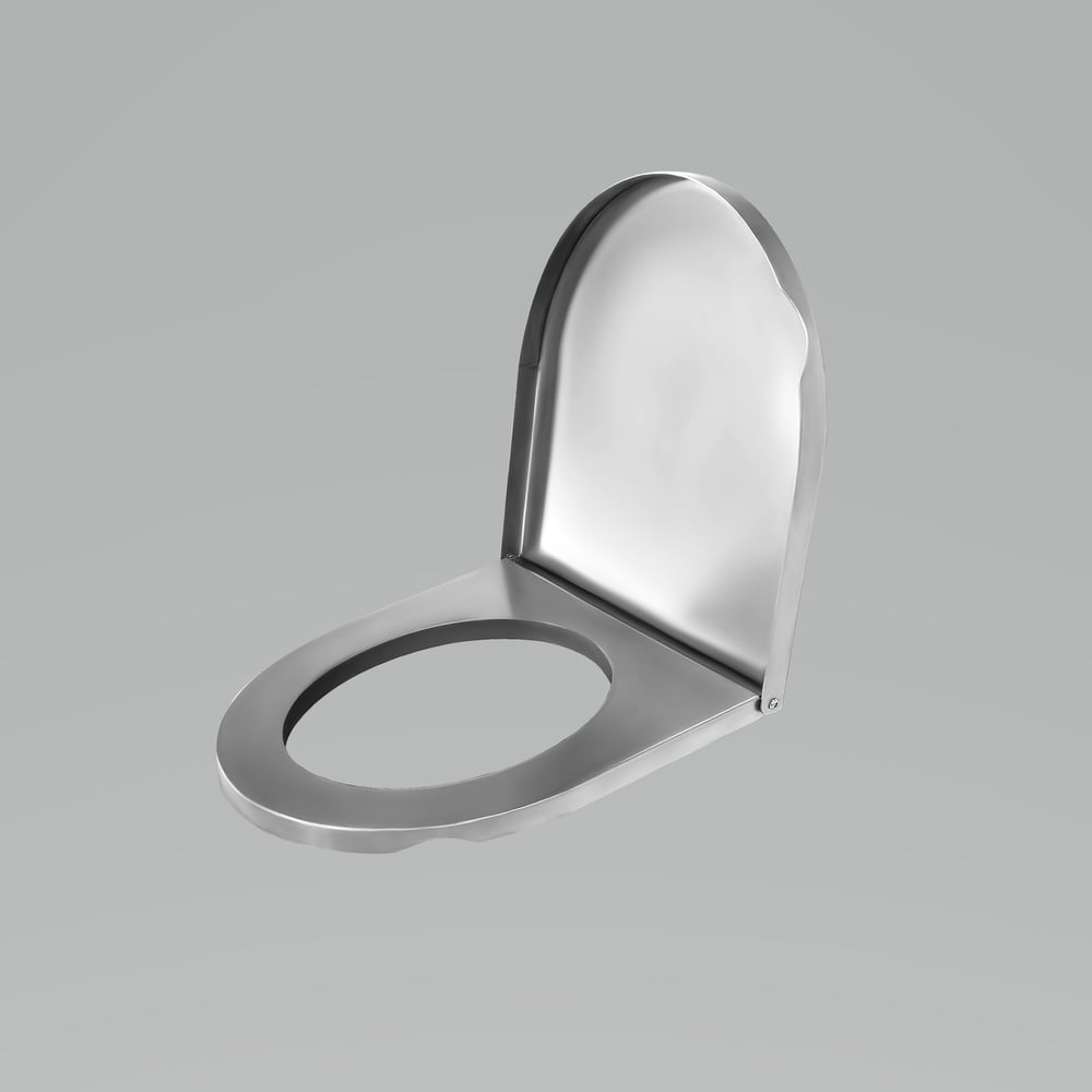 Изображение товара Сиденье для унитаза с крышкой ООО Доминант (AISI 304) D-A1/03