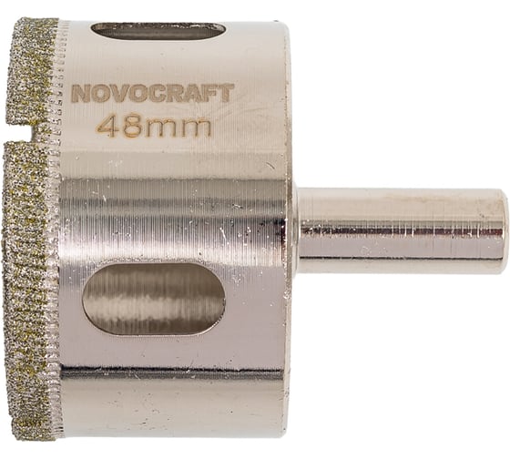 Изображение товара Коронка алмазная по стеклу и керамике (48х56 мм) Novocraft KAC048056301