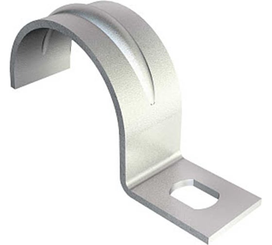 Изображение товара Скоба крепежная OBO Bettermann однолапковая, D=20 мм, металлическая, 100 шт. в упаковке 1003208