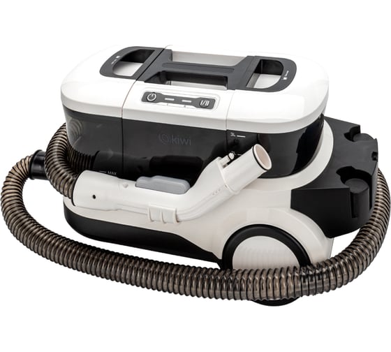 Изображение товара Моющий пылесос KIWI для химчистки ковров, мягкой мебели, салона авто, мягких игрушек, для всех видов загрязнений на мягких тканях KCC-4325W