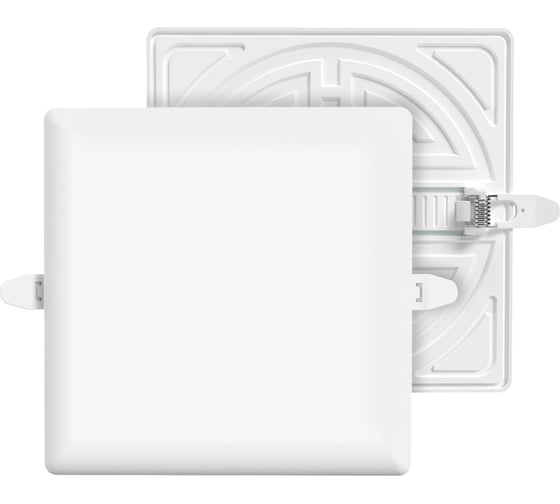 Изображение товара Панель светодиодная встраиваемая безрамочная Apeyron FLP, 24Вт=18Вт+6Вт, 230В. 2040лм, 6500К, IP20, 06-130