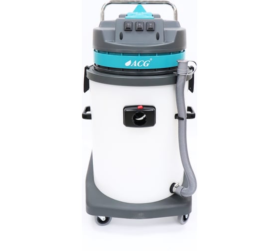 Изображение товара Пылеводосос ACG белый пластиковый бак 60 л, 1640 M2, 3 х 1200 Вт 1027729