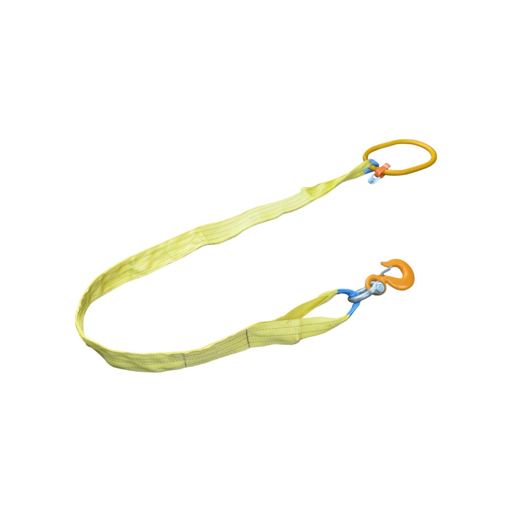 Изображение товара Строп текстильный одноветвевой САМСОН 1СТ 3.0 т, 8 м, с крюками