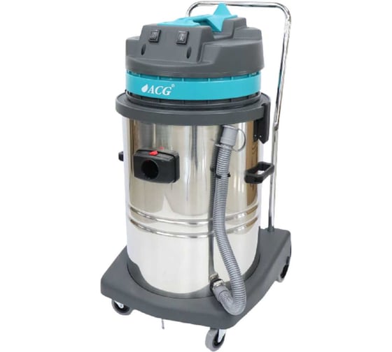 Изображение товара Пылеводосос ACG бак металлический 60 л 1529 турб 2х1000 Вт 1002643
