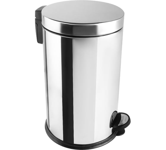 Изображение товара Ведро с крышкой плавного закрывания FIXSEN HOTEL 8 л 34024N