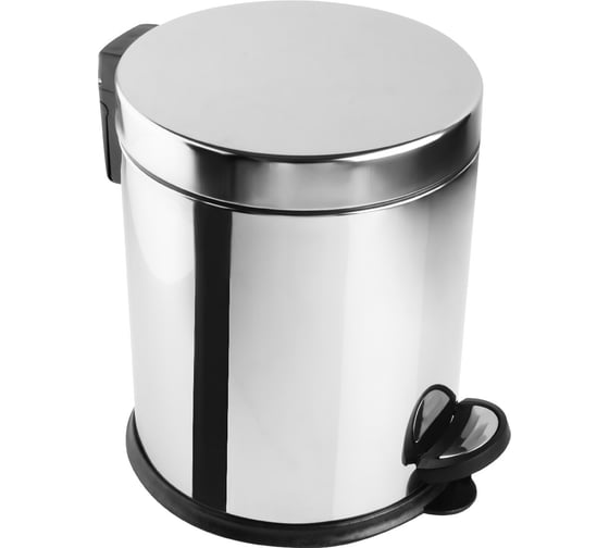 Изображение товара Ведро FIXSEN HOTEL с крышкой плавного закрывания, 5 л 34024M