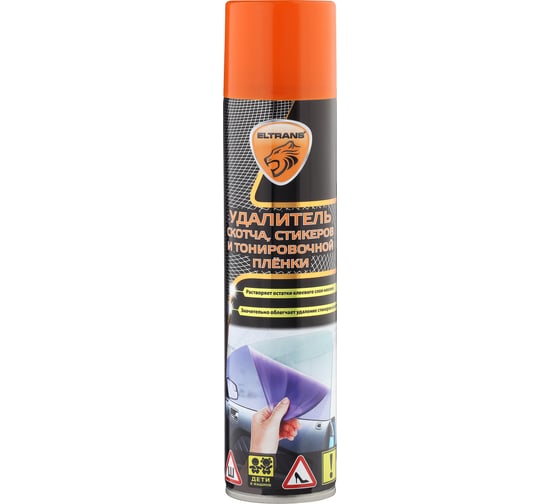 Изображение товара Удалитель скотча, стикеров и тонировочной плёнки ELTRANS аэрозоль, 400 мл EL-0707.04