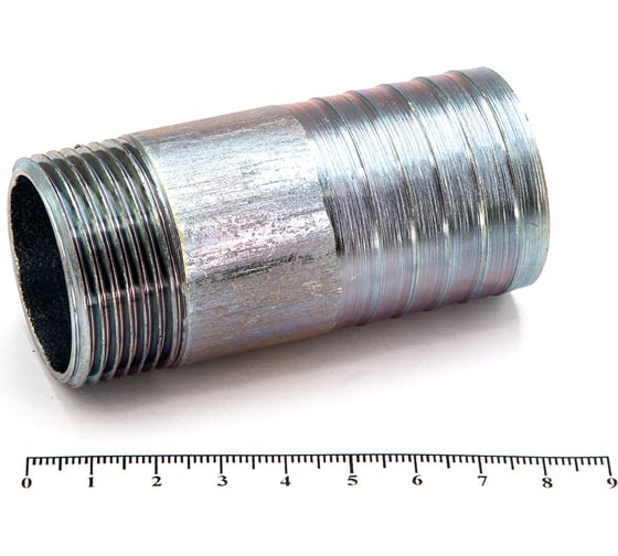 Изображение товара Штуцер для присоединения шланга с наружной резьбой 1 1/8" – 38 мм HIMPT 00-00009485