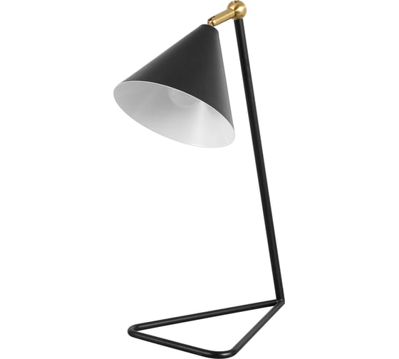 Изображение товара Светильник декоративный прикроватный truEnergy под лампу E27 IP20 металл черный 21502