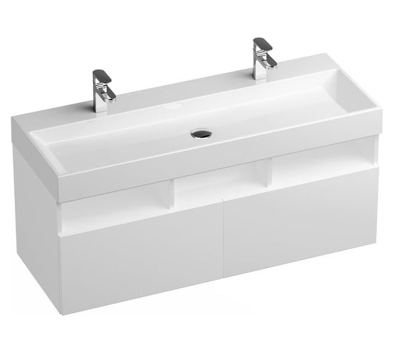 Изображение товара Тумба под умывальник RAVAK SD Natural 1200, белая X000001053 00000063040