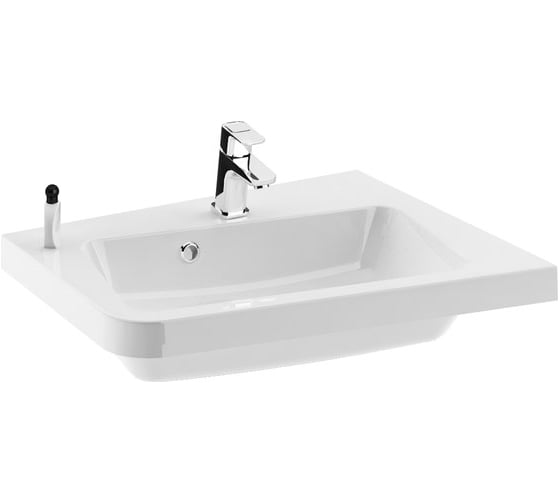 Изображение товара Умывальник  Ravak 10° 650 L белый, с отверстиями XJIL1165000