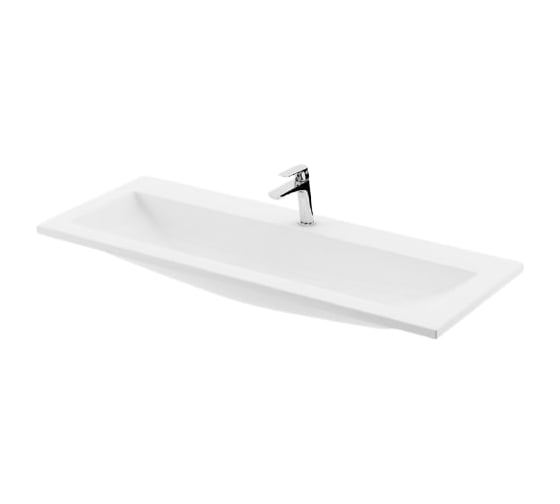 Изображение товара Умывальник (раковина) подвесной, из литого мрамора Ravak Clear 1000 XJJ01110000