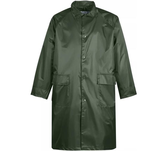 Изображение товара Плащ ПВХ влагозащитный СПЕЦСНАБ цвет зелёный, размер XL R512/XL