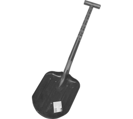 Изображение товара Автомобильная лопата Политех пластмассовая, с Т-образной ручкой, 205x280x700 мм 8025402