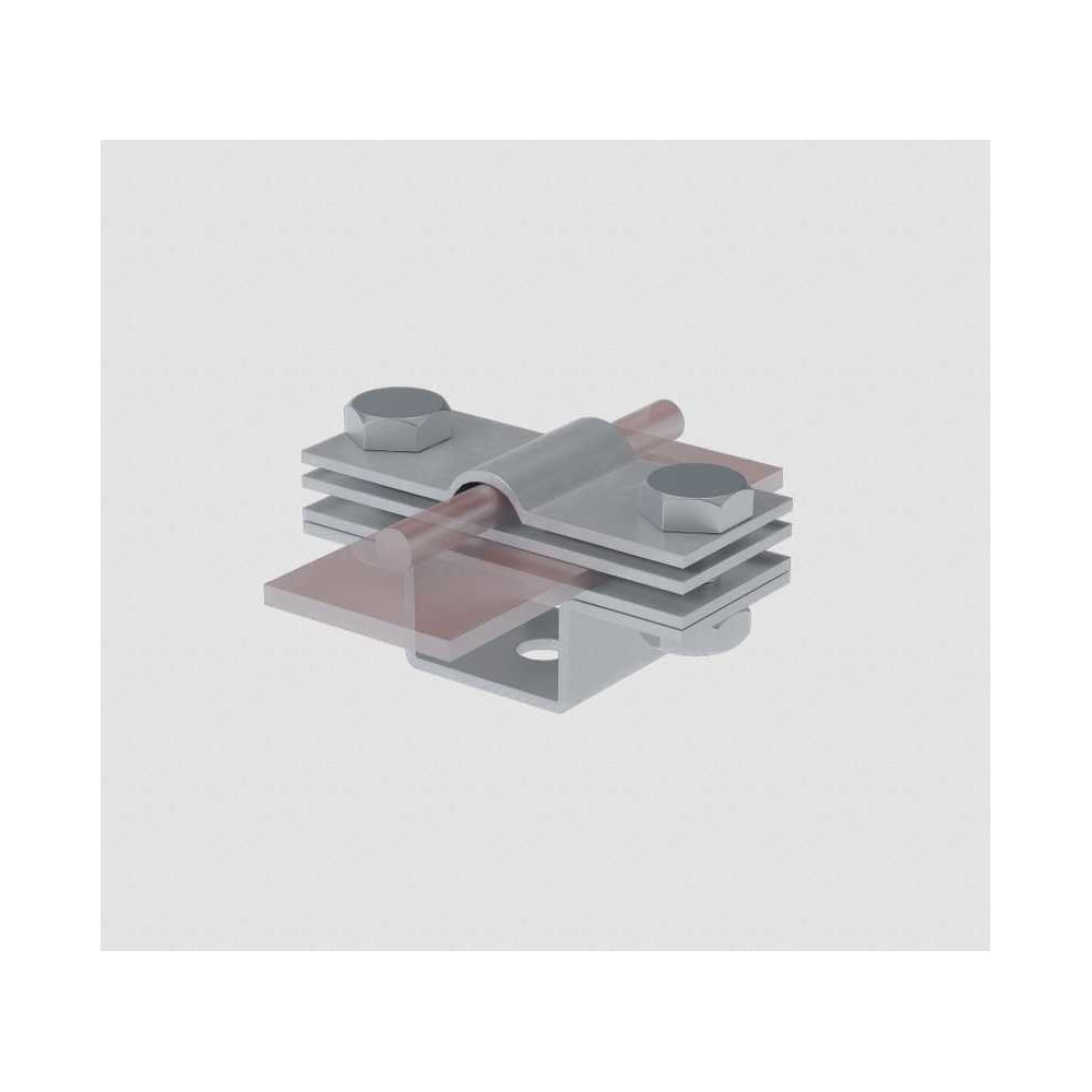 Изображение товара Универсальный держатель на мостовой опоре системы КМ D5-8 мм и полос до 40 мм