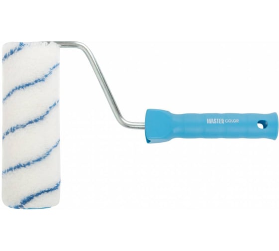 Изображение товара Ролик MASTER COLOR ядро 48 мм, полиакрил, ворс 9 мм, 8 мм ручка, 180 мм 30-0798