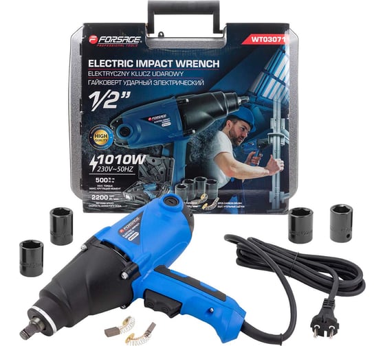 Изображение товара Гайковерт ударный электрический Forsage 1010W F-WT03071(60033)