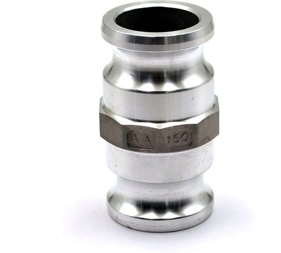 Изображение товара Камлок переходной алюминиевый HIMPT АА-150 (ПАПА 38мм + ПАПА 38мм) 1 1/2" х 1 1/2" 00-00012290