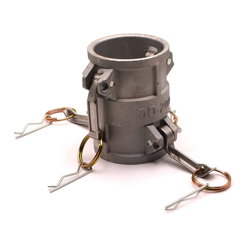 Изображение товара Переходник алюминиевый Камлок HIMPT DD-200 50мм 2 дюйма соединение розетка-розетка