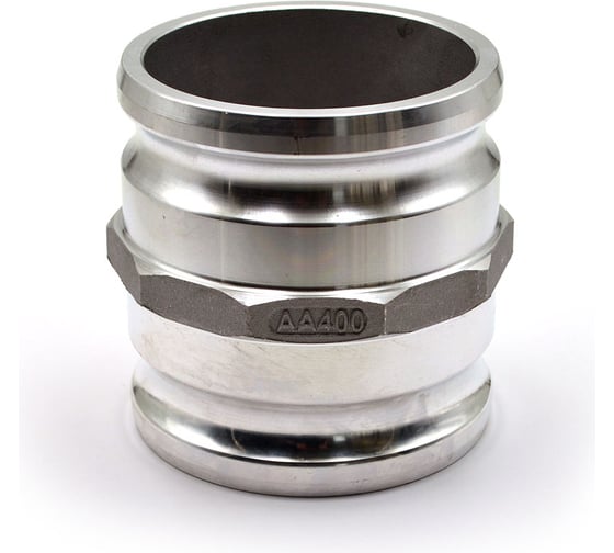 Изображение товара Камлок переходной алюминиевый HIMPT АА-400 (ПАПА 100мм + ПАПА 100мм) 4" х 4" 00-00012297