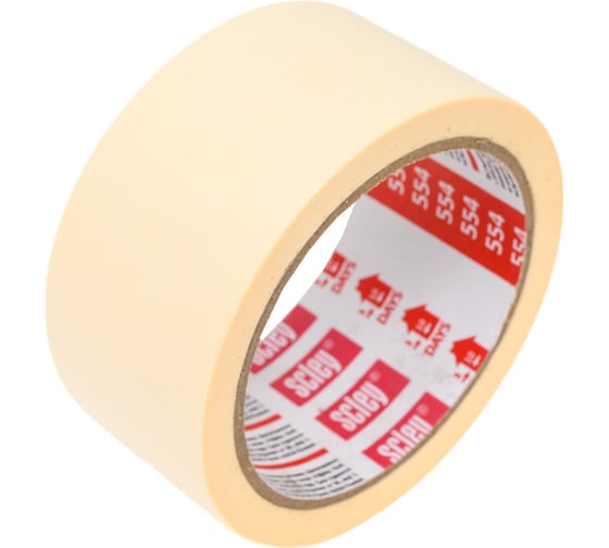 Изображение товара Малярная лента SCLEY серия 554, стойкая к УФ, 48 мм x 33 м 0300-543348