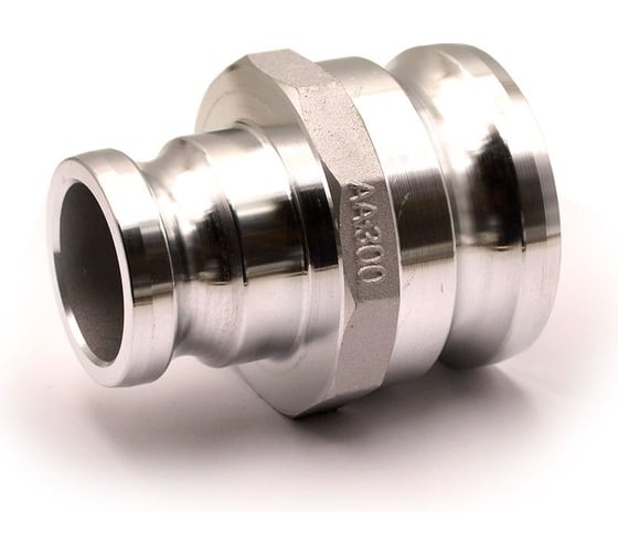 Изображение товара Камлок переходной алюминиевый HIMPT АА-300 (ПАПА 75мм + ПАПА 75мм) 3" х 3" 00-00012295