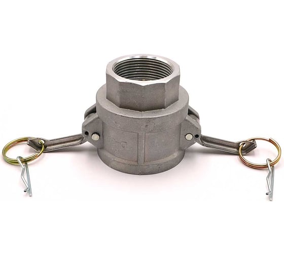 Изображение товара Камлок переходной алюминиевый HIMPT Д-2015 (МАМА 50мм + вн. резьба 38мм) 2" х 1 1/2" 00-00014389